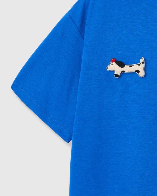 Camiseta Oversized Dachshund Trio