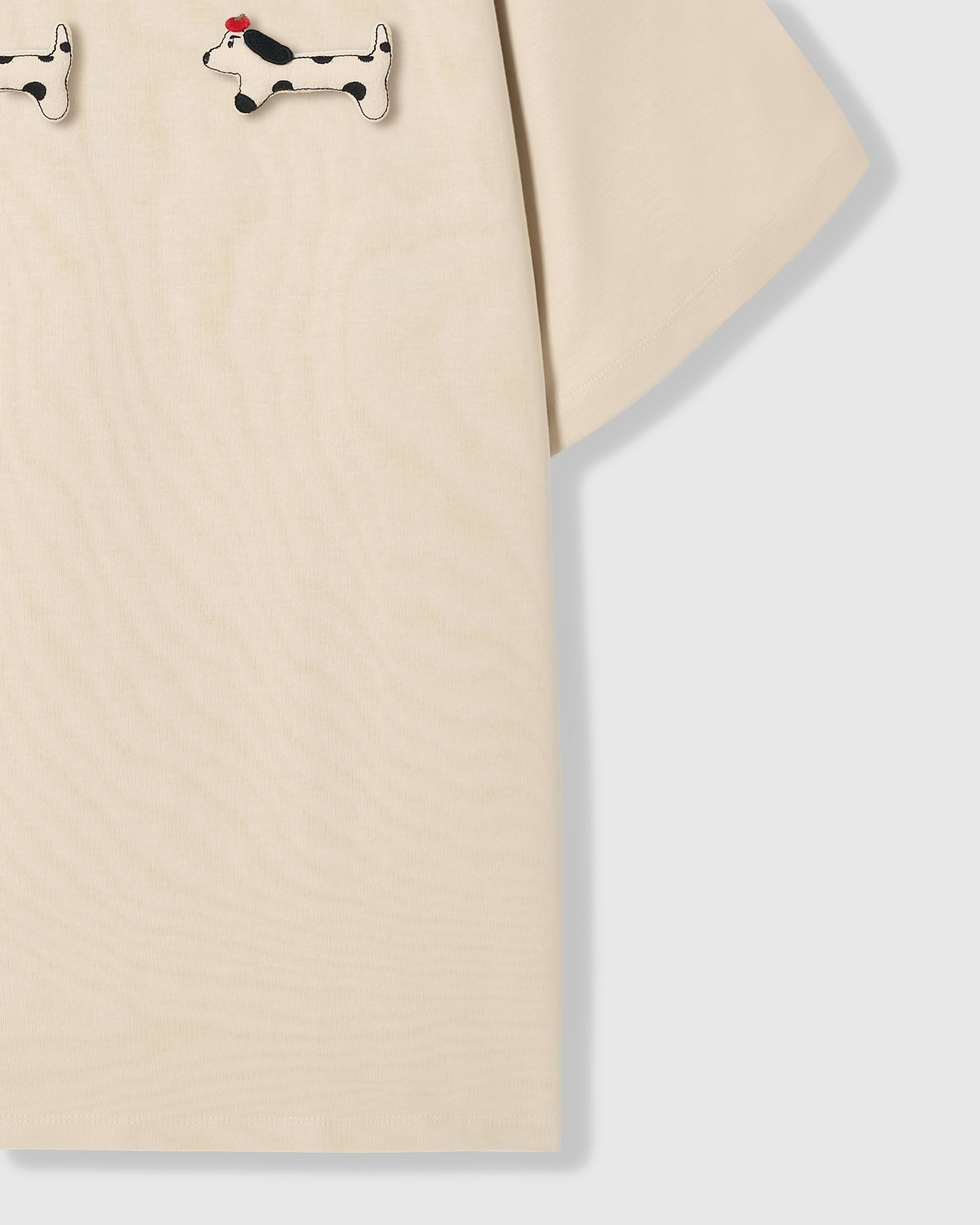 Camiseta Oversized Dachshund Trio