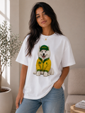 Camiseta Básica Tedzoo Samoeida