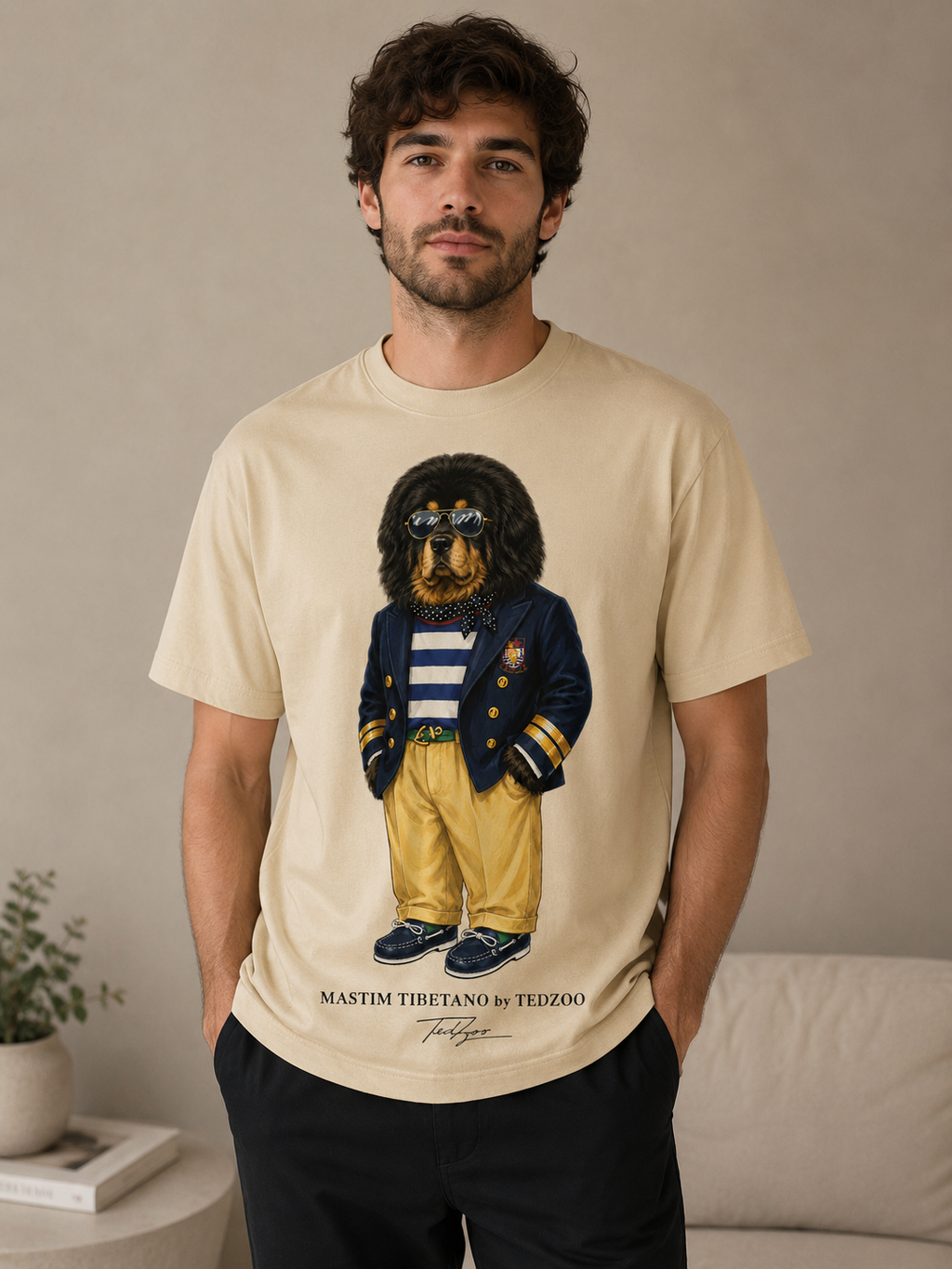 Camiseta Básica Tedzoo Mastim