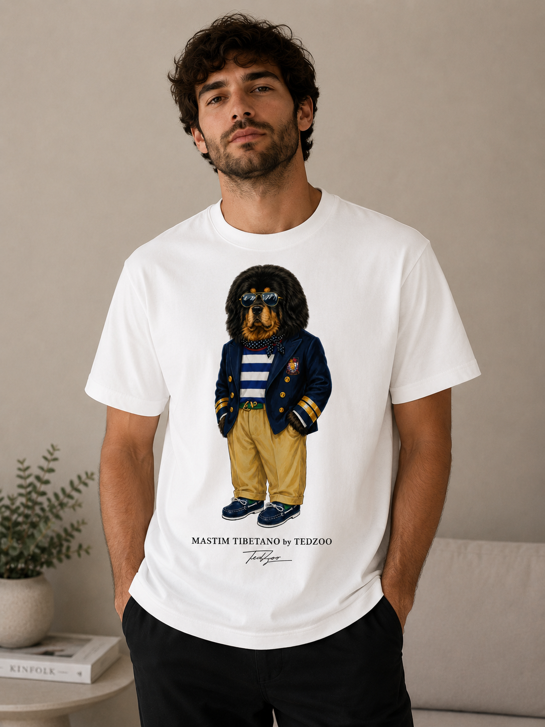 Camiseta Básica Tedzoo Mastim