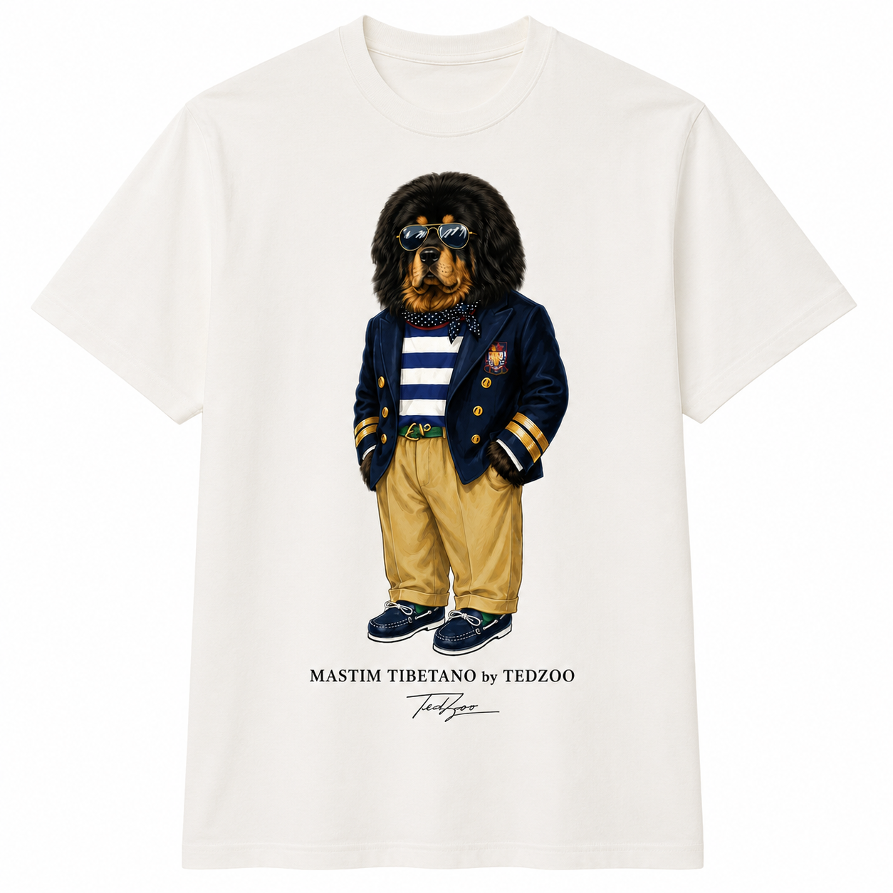 Camiseta Básica Tedzoo Mastim