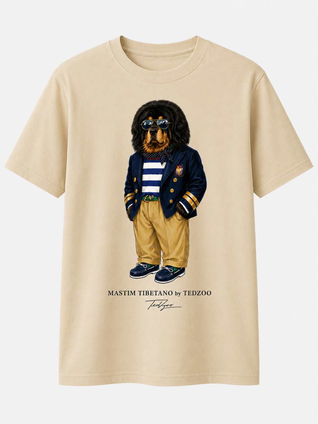 Camiseta Básica Tedzoo Mastim
