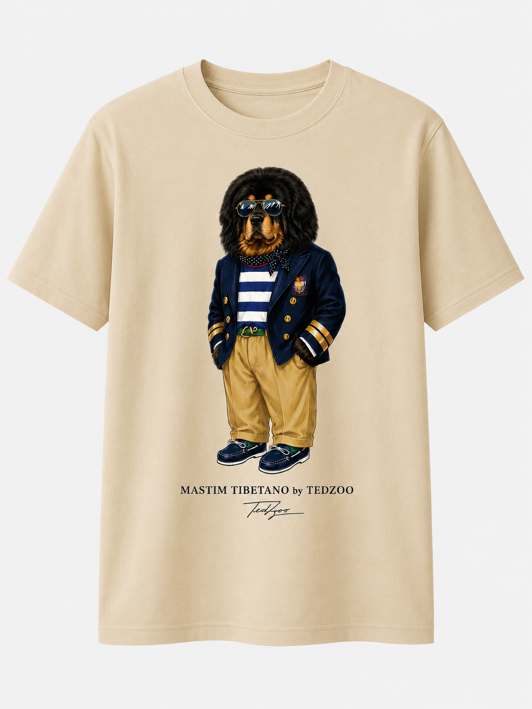 Camiseta Básica Tedzoo Mastim