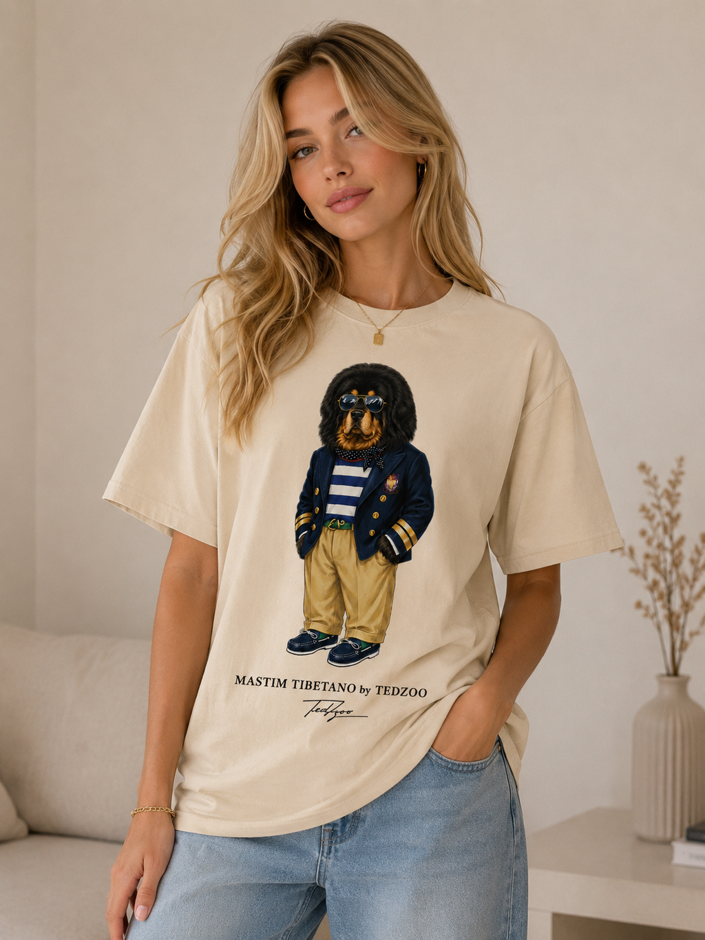 Camiseta Básica Tedzoo Mastim