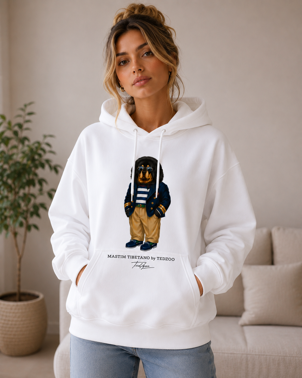Moletom Com Capuz Tedzoo Mastim
