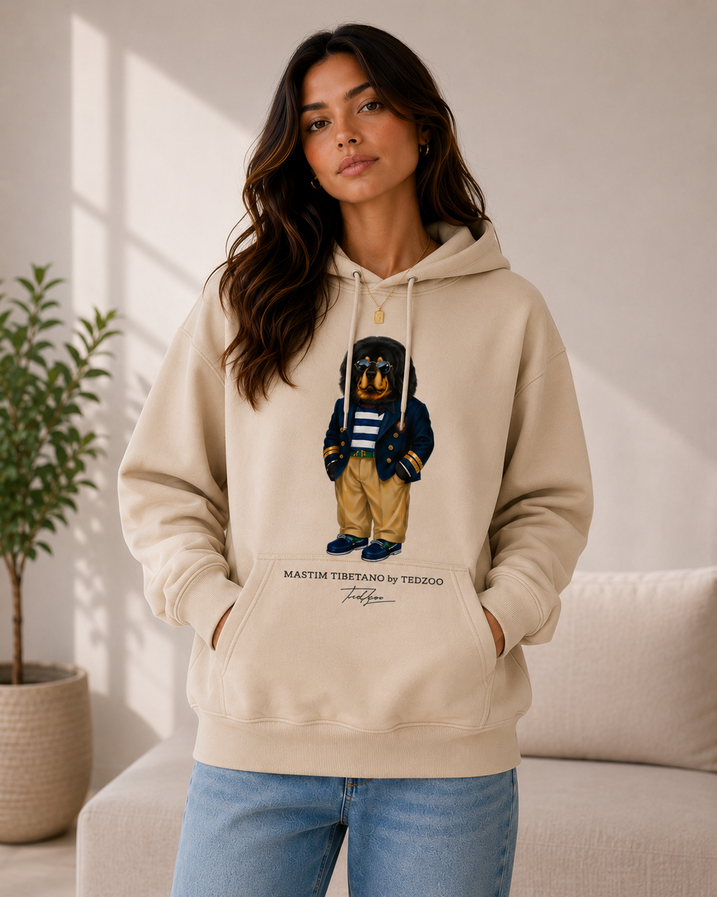 Moletom Com Capuz Tedzoo Mastim