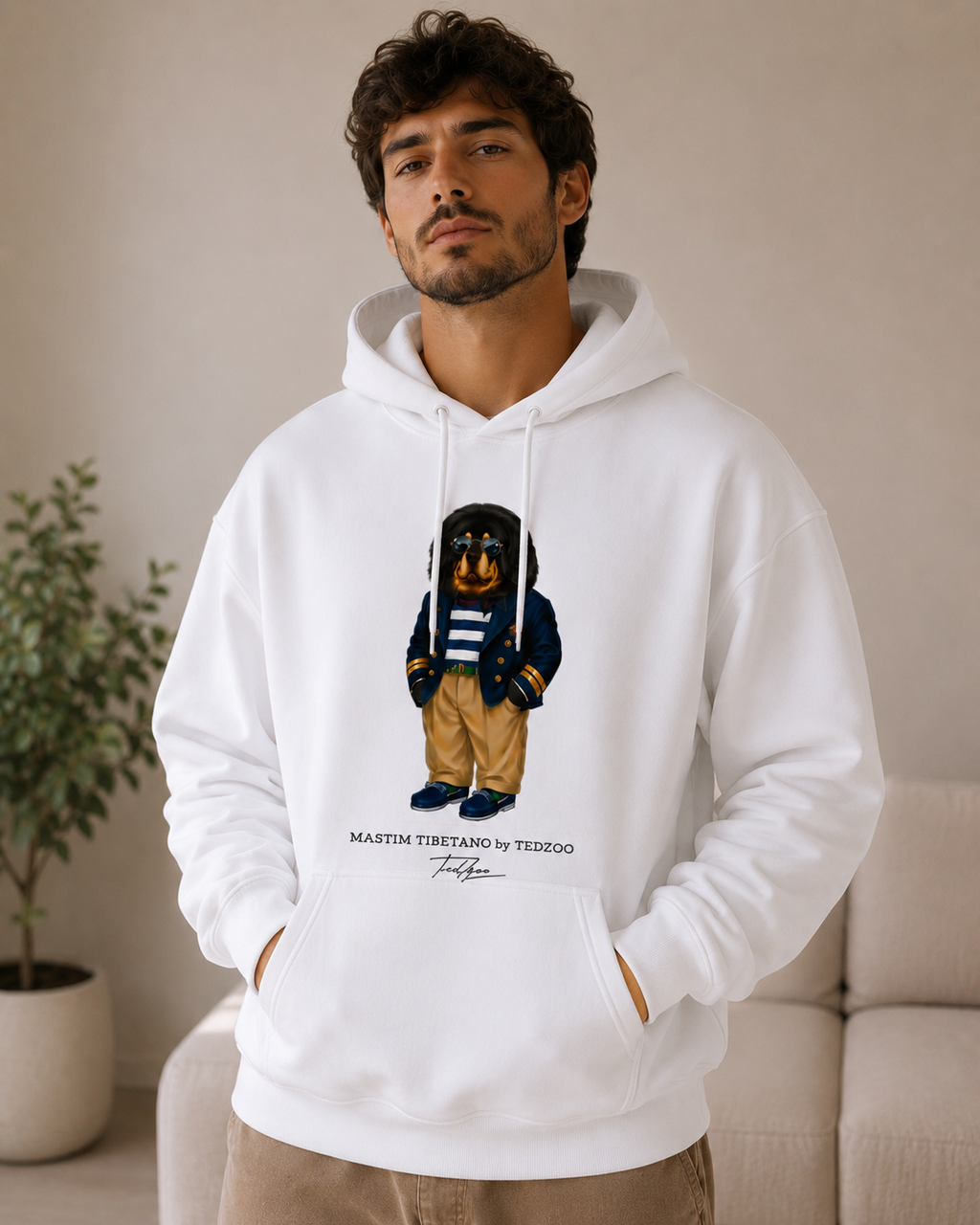 Moletom Com Capuz Tedzoo Mastim