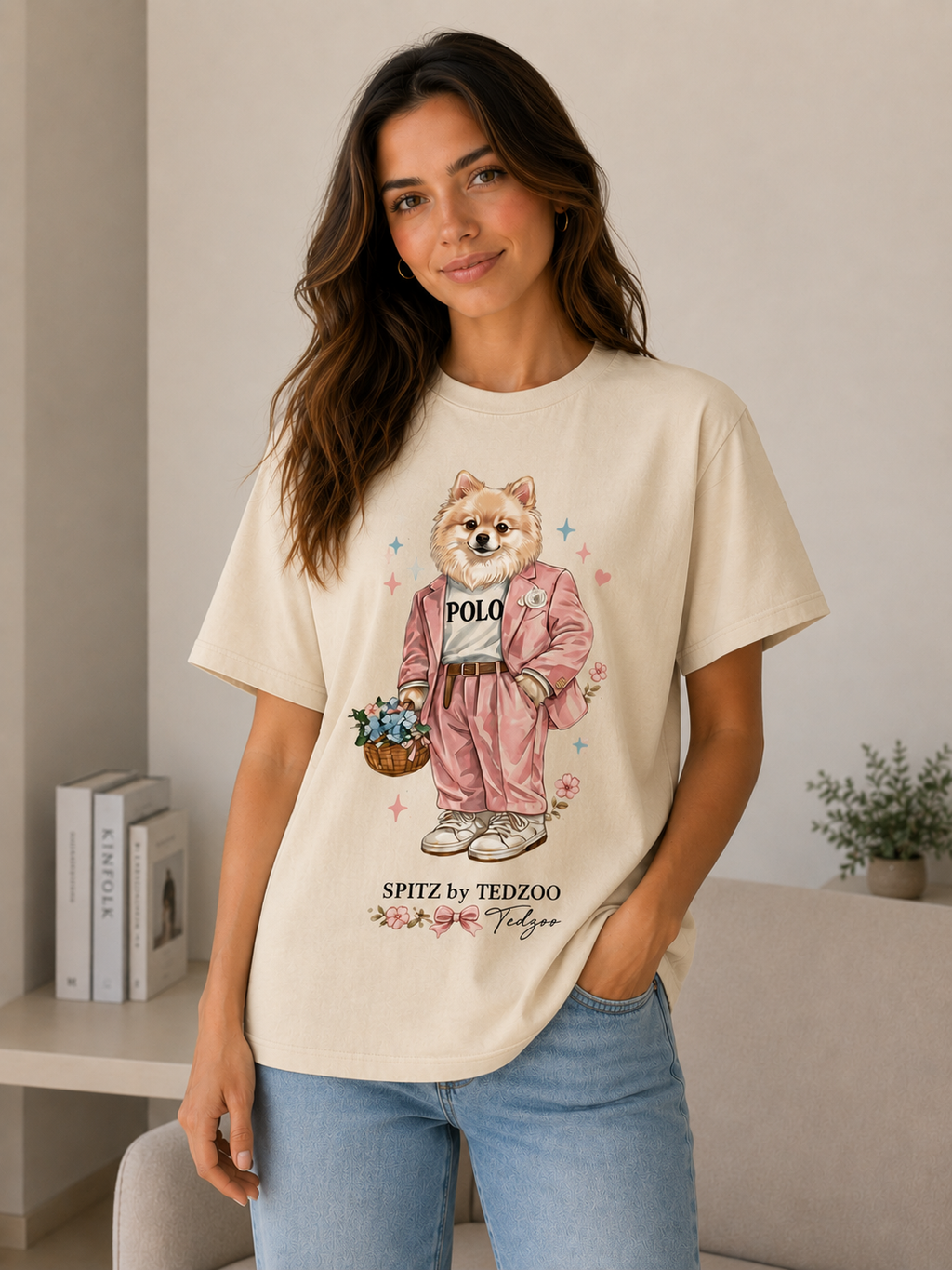 Camisa Básica Tedzoo Spitz
