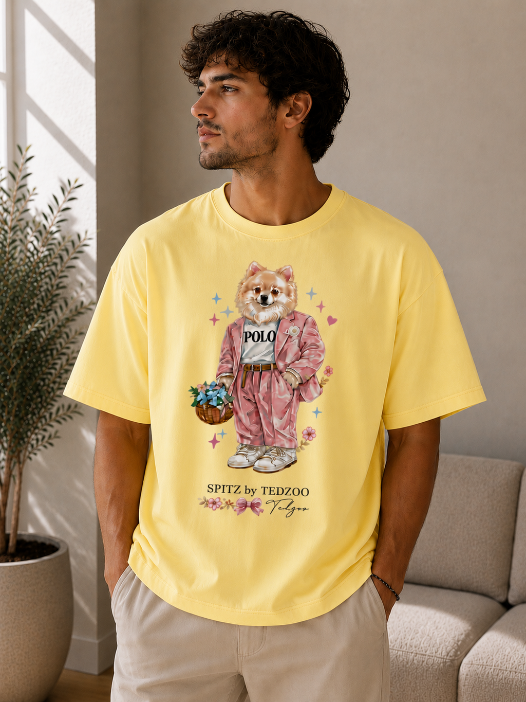 Camiseta Básica Tedzoo Spitz