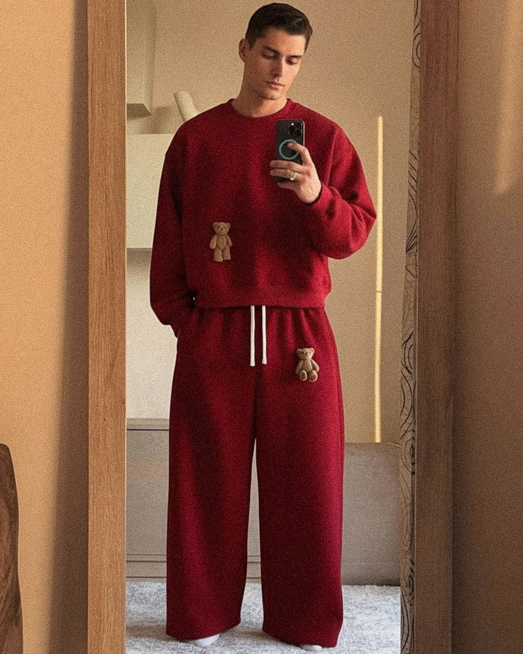 Moletom Crewneck Dual Teddy